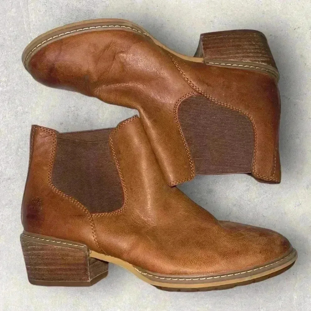 Like new timberland booties size 7